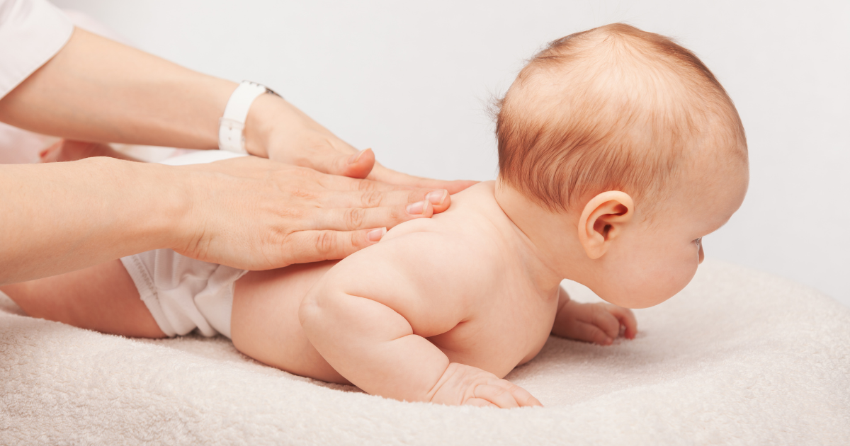 Chiropractic Adjustment for a 10 Month Old and a 2 Year Old