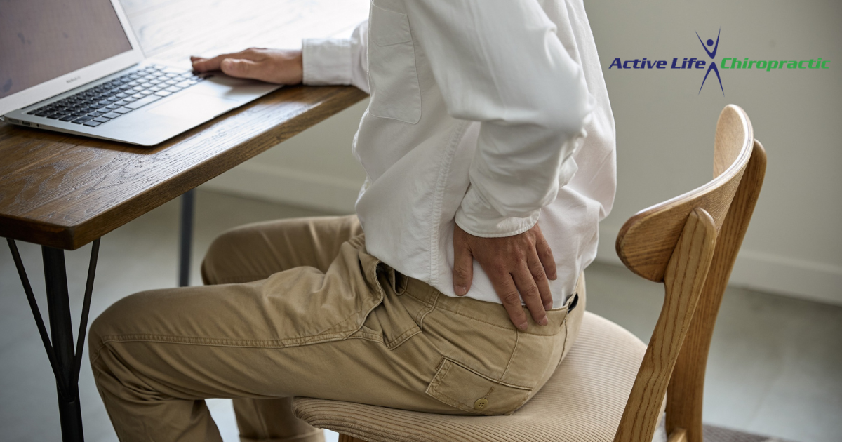 Patient with back pain