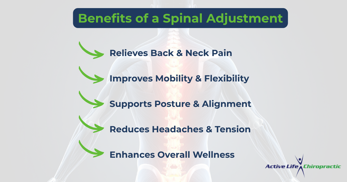 Benefits of a Spinal Adjustment