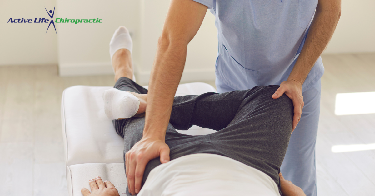 chiropractor with patient 