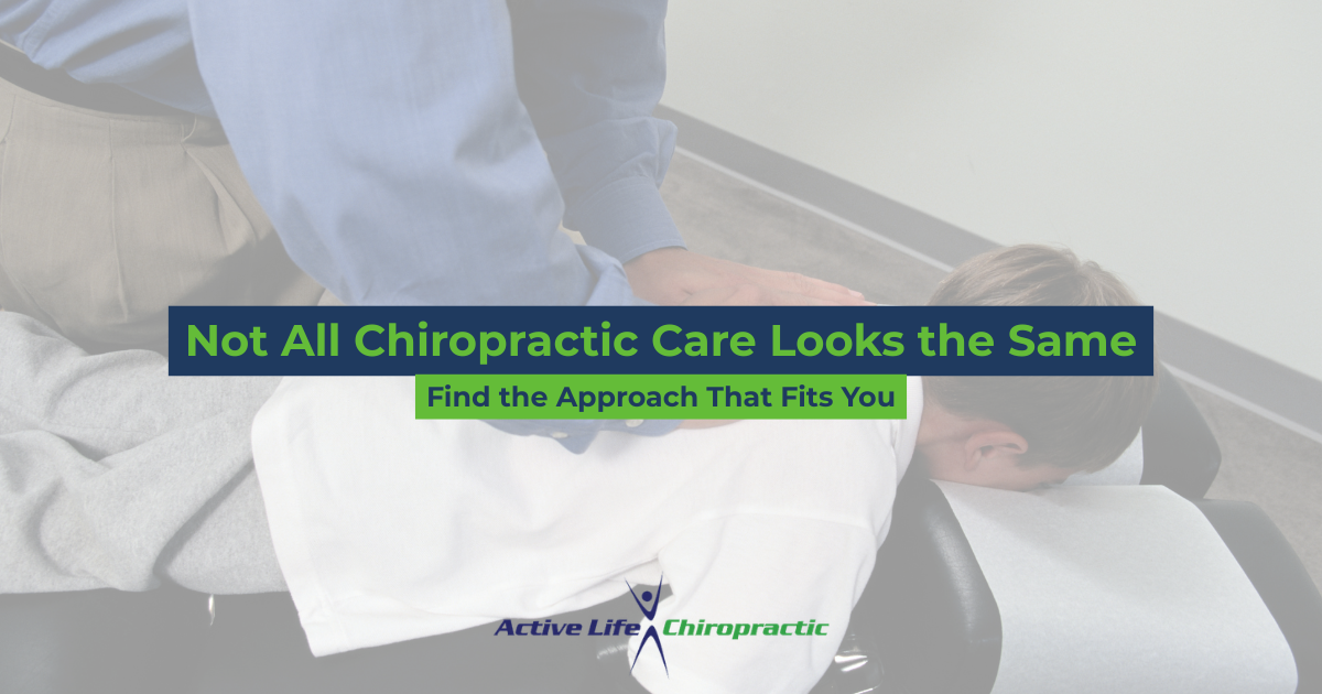 Not All Chiropractic Care Looks the Same